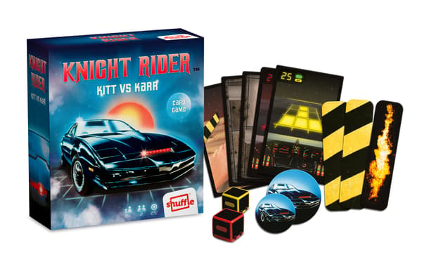 SHUFFLE RETRO KNIGHT RIDER -KORTTIPELI 1147