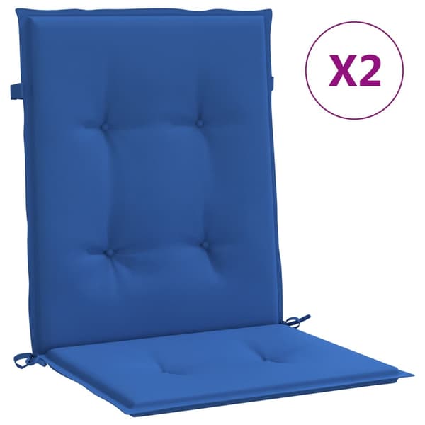 vidaXL havehynder, 2 stk., kobolt, 100x50x3 cm