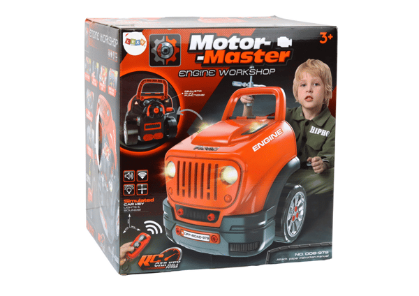 Verkstadsdemontering av bilmotor DIY-kit Orange