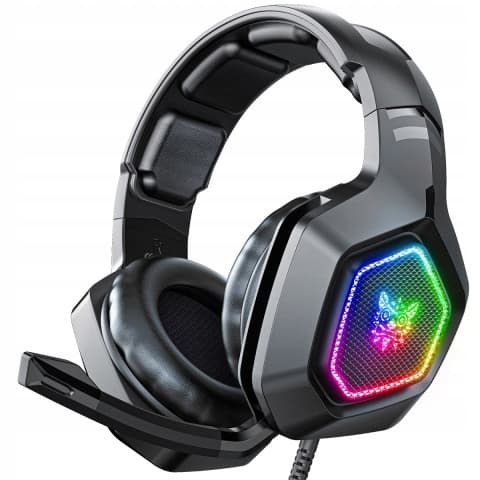 ONIKUMA K10 RGB Sorte Hovedtelefoner