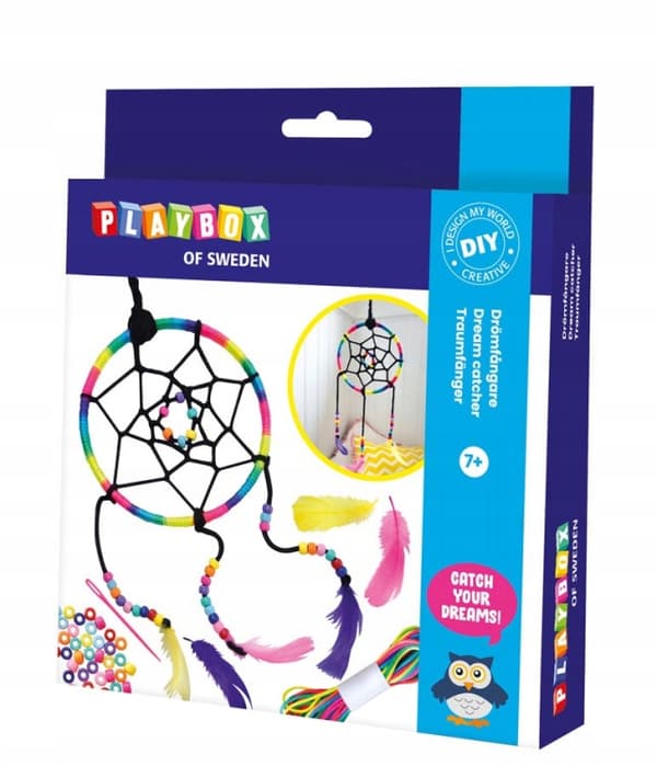 Gør-det-selv kreativt legetøj MACRAME DRØMMEFANGERE 7+