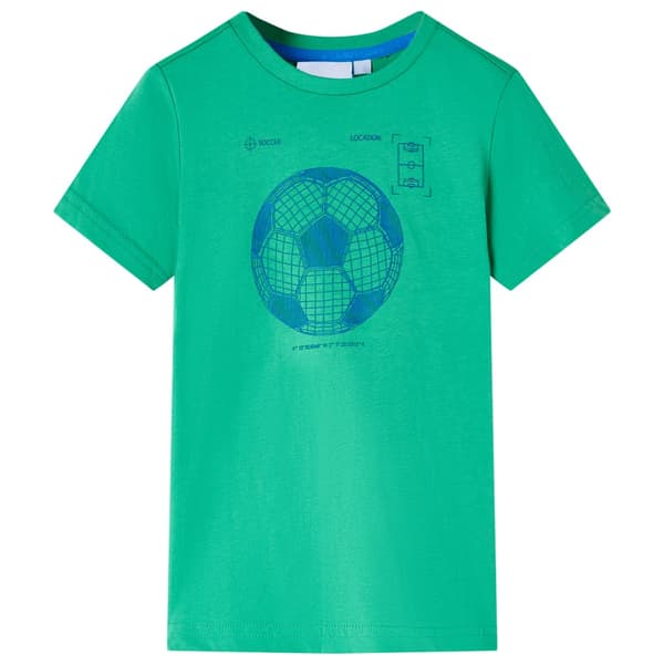 Børne-T-shirt, grøn, 104