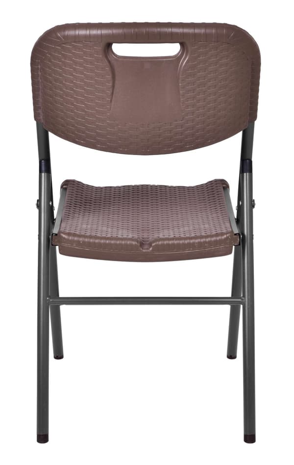 RATTAN cateringstol brun