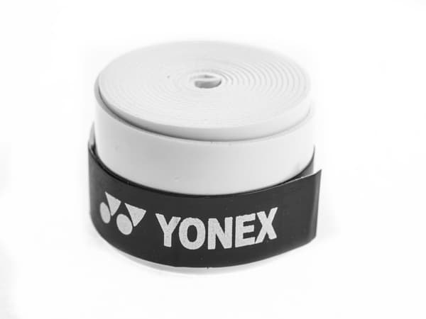 Yonex Overgrip sticky tennisgreb - hvid