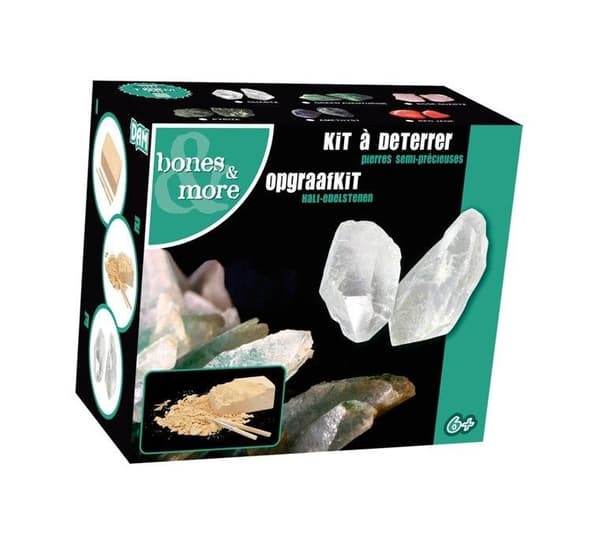 Stor dinosaurfigur - udgravningstryk MIX