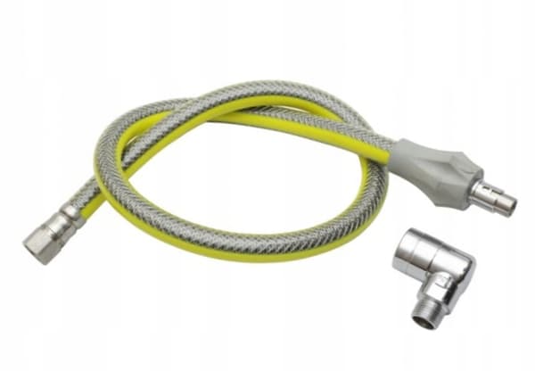 Lechar flexibel gasslang 1/2” GW/snabbkoppling 1/2” GZ - 150 cm
