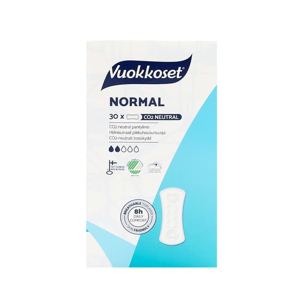 NORMALA trosskydd 30 st VUOKKOSET VIT