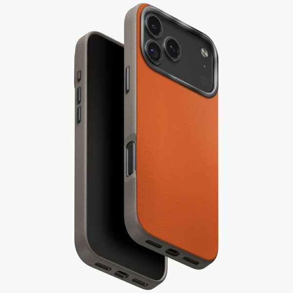 UNIQ Lyden DS MagSafe-etui til iPhone 17 Pro Max, orange/grå