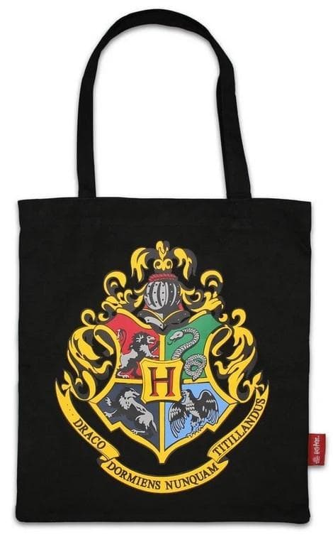 Harry Potter bomullsväska Hogwarts vapensköld
