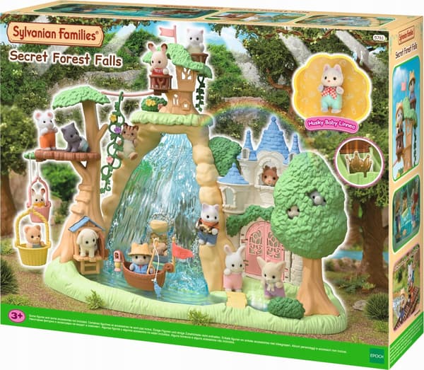 Sylvanian Families Epoch Secret Forest Vattenfallsö Set