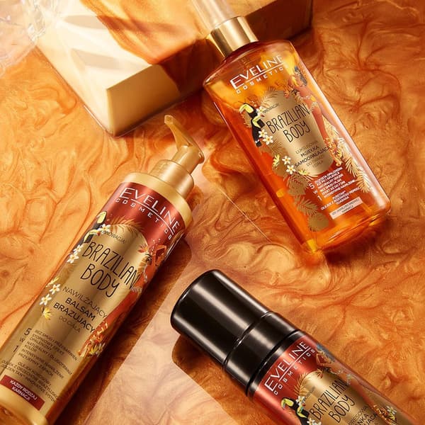 Fugtgivende 5-i-1 bronzing bodylotion