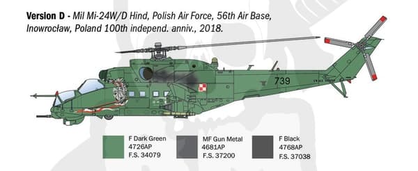 I1432 1:72 Mil Mi-24P/Mi-35P