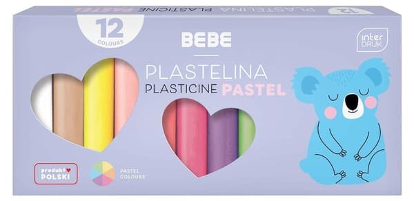 Modelleer 12 farver BB Pastel