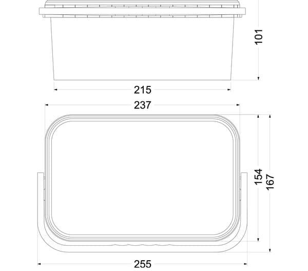 Snabb kabelkrokmontering Platt YDYp 3x2.5 USMPH-3 600 st.
