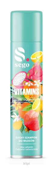 SEGO Tørshampoo VITAMINER 200ml