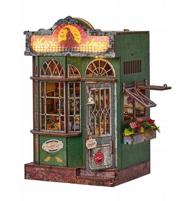 Miniatyyri 3D-talopalapelit - Taikakauppa