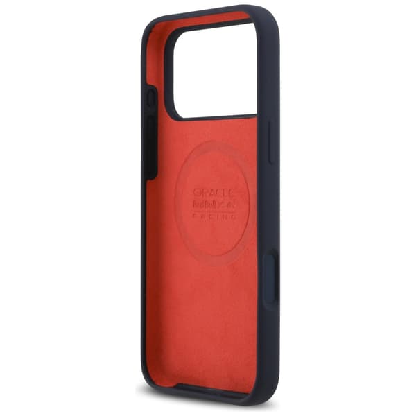 Red Bull Silikone Red Ring MagSafe-etui til iPhone 17 Pro Max Marineblå