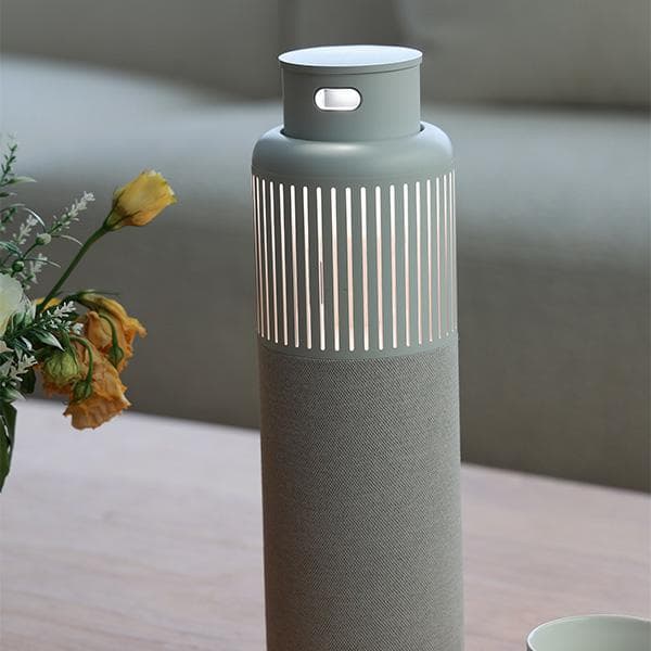 HiFuture Wedge HEB9WH Bluetooth-højttaler sølv og hvid