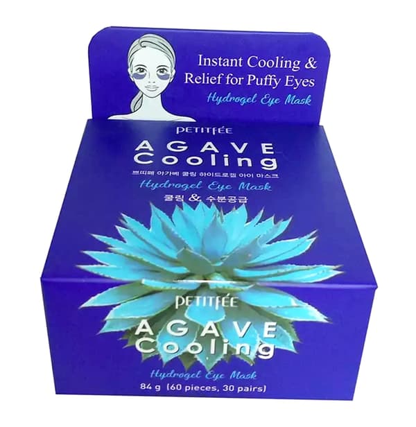 Petitfee Agave Kølende Hydrogel Øjenplaster - 60 stk.
