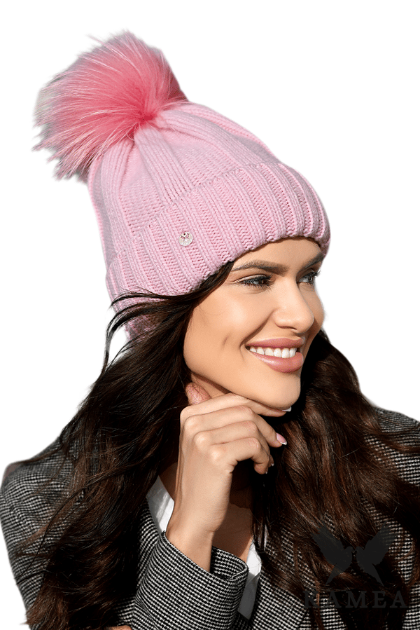 KARIMA uldhue til kvinder, pink