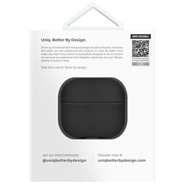 UNIQ Lyden DS-etui til AirPods 4, sort