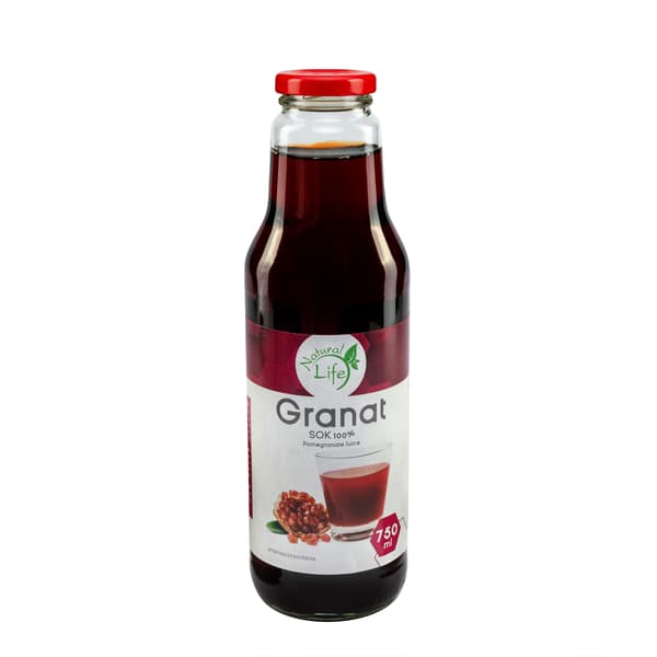 GRANATÄPPLEjuice 100% 750ml