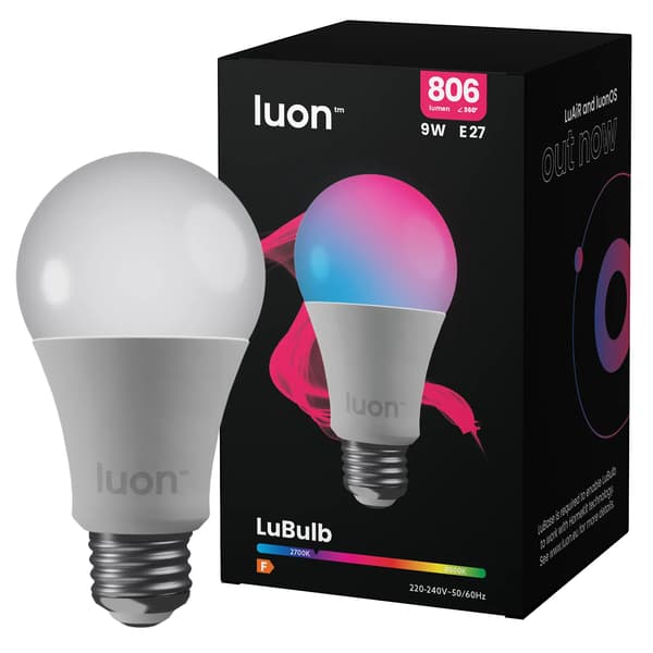 LuON LuBulb - E27 RGB LED-lampa