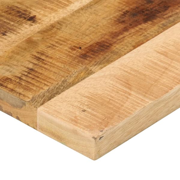 vidaXL Bordsskiva 40x20x3,8 cm rektangulär grov mangoträ