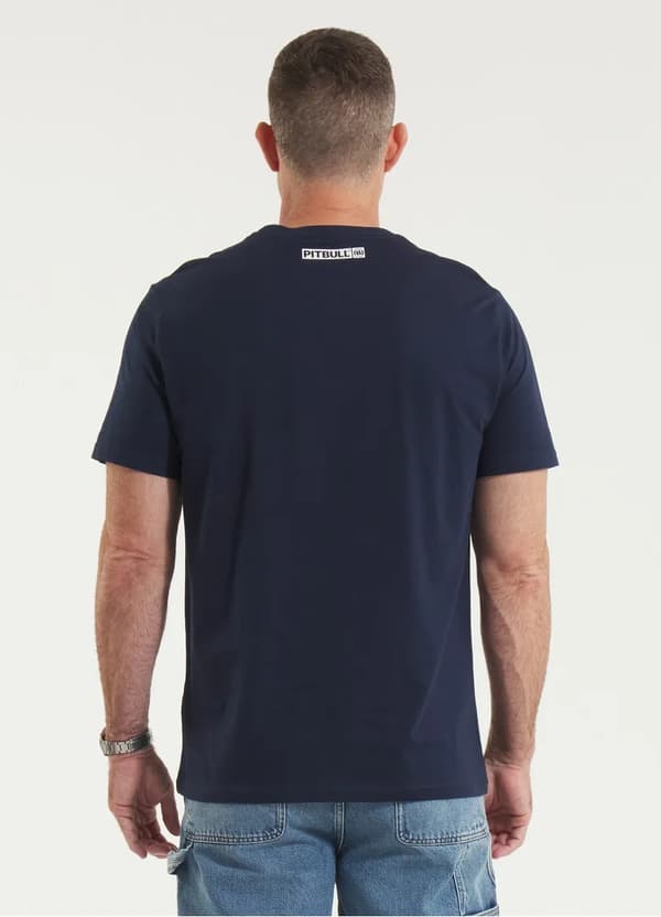 Pitbull Hilltop bomulls-T-shirt Marinblå L