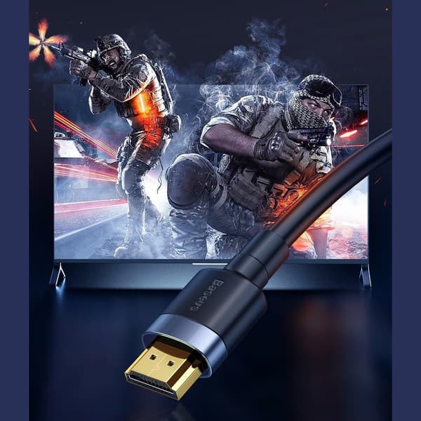 HDMI 2.0 4K 60 Hz 3D 18 Gbps 2 m musta kaapeli