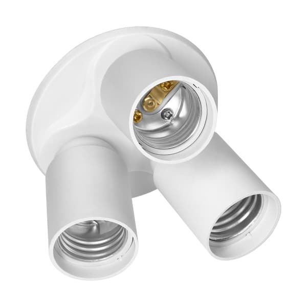 Splitteradapter för lamphållare E27 3xE27