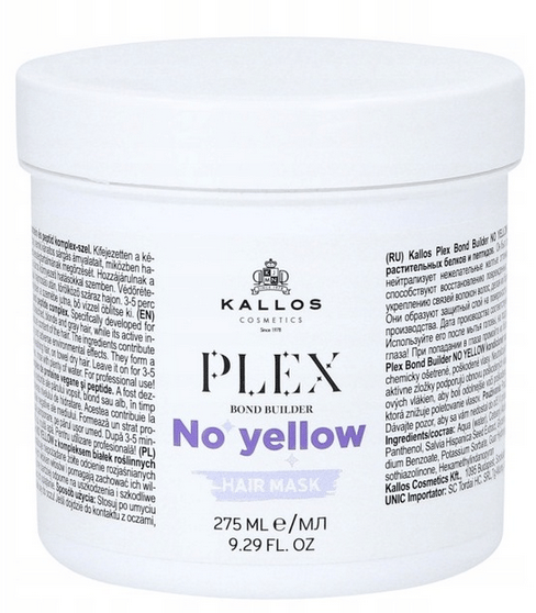 Kallos Plex Bond Builder No Yellow Mask 275 ml