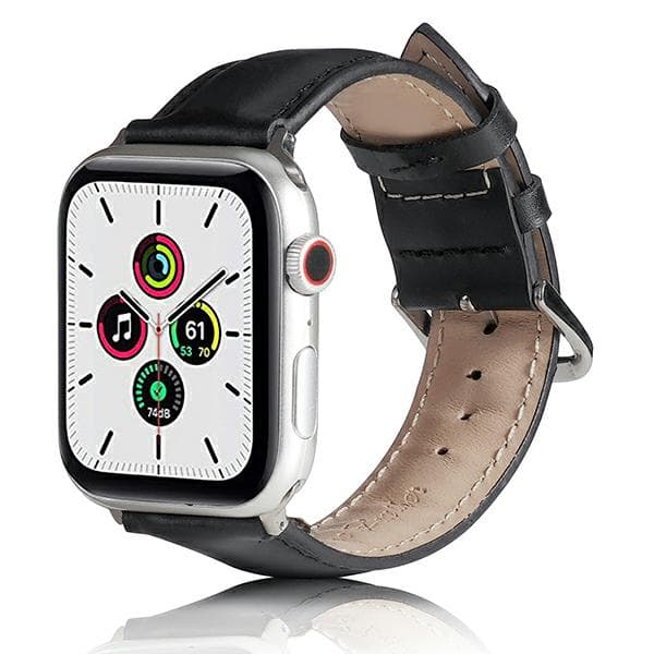 Beline Læderrem til Apple Watch 38/40/41mm Sort