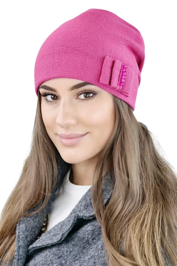 BASALT KAMEA vinterhue, fuchsia farve