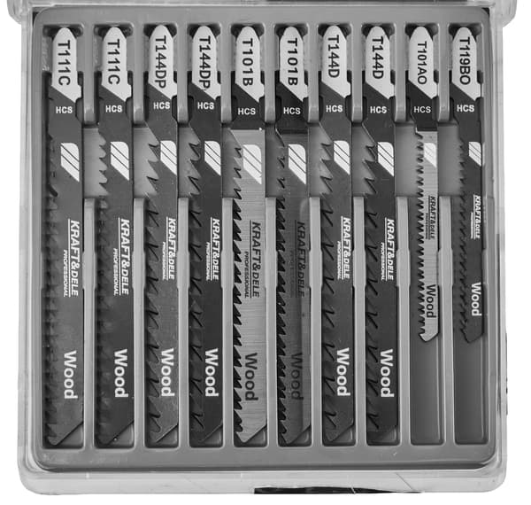 Sticksågbladssats 10 delar KD10336