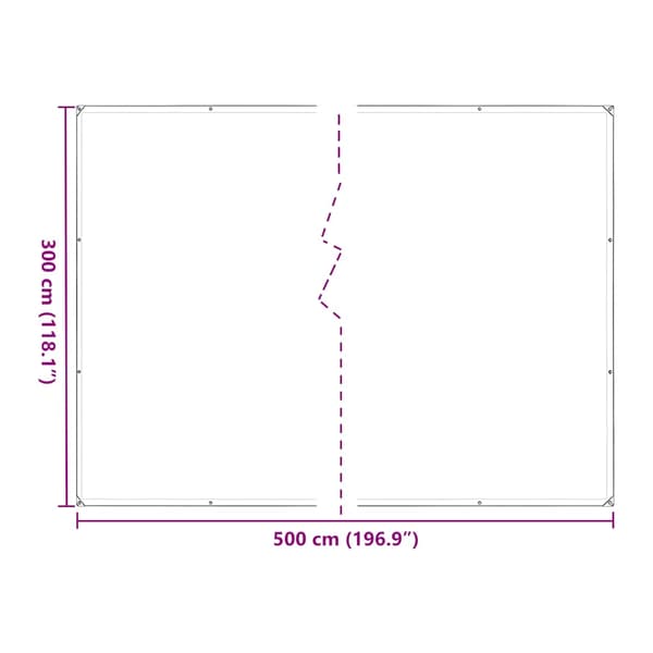 vidaXL Kasvisuoja verkolla 3x5 m polyeteeni