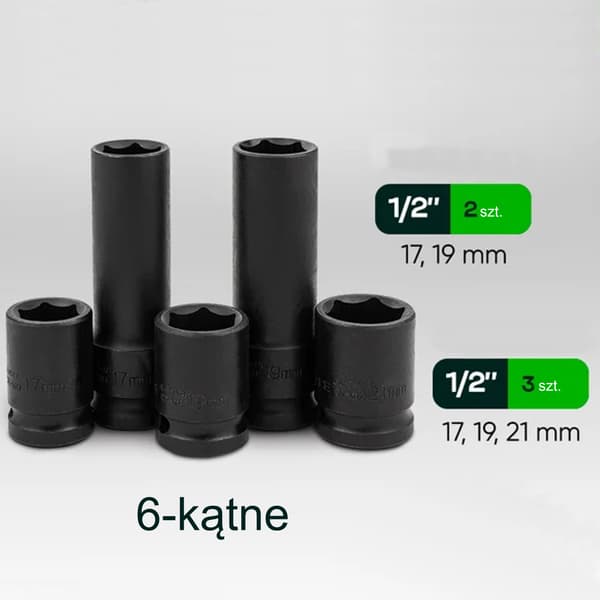 ROCKFORCE VERKTYGSSATS 125 + 6 ELEMENT PREMIUM Cr-Mo CrV-set