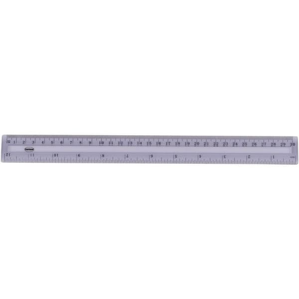 Plastik lineal 30 cm