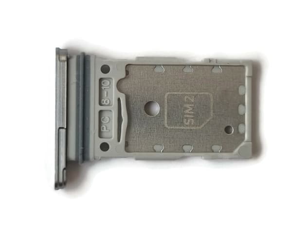 SIM-korthållare för Samsung Galaxy S22 / S22 Plus silver