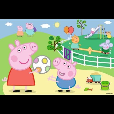 PUSLESPIL 60 SJOV MED VENNER PEPPA 17356