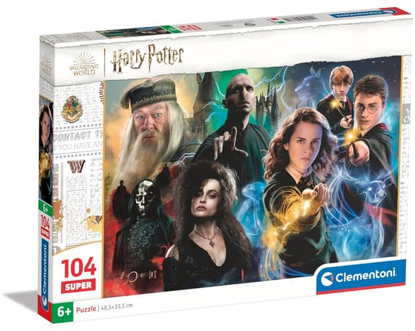 104-bitars pussel. Superfärg. Harry Potter