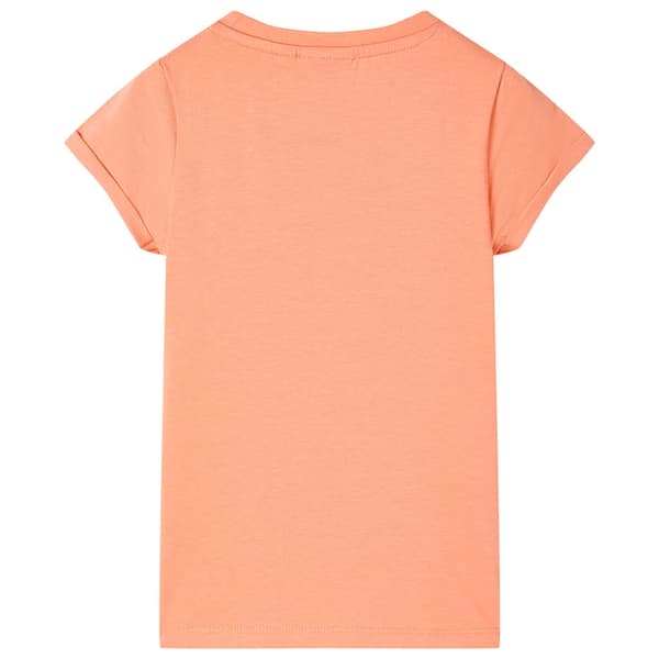 Barn-T-shirt, persika, 140