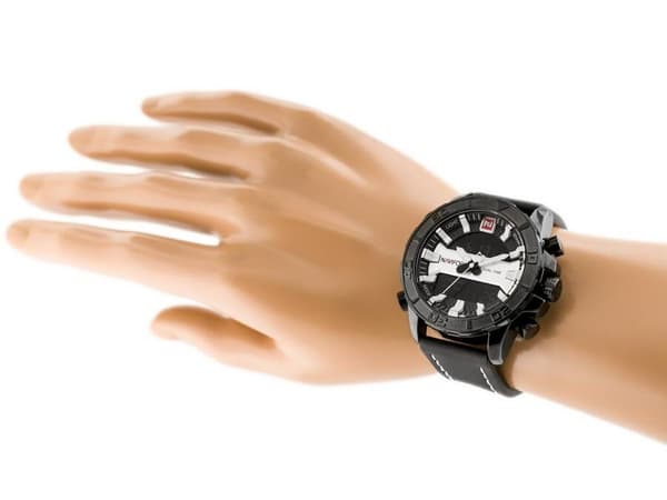 Herreur NAVIFORCE - NF9114 (zn046a) - sort/sølv