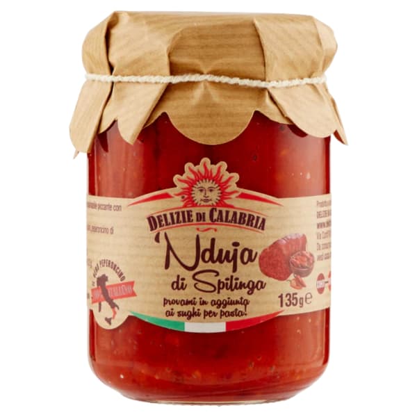 Nduja Di Splinga 135g - Calabriske lækkerier