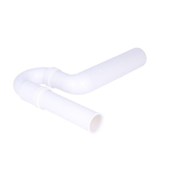 Avloppsrör för diskho 6/4"x50 plast/vit