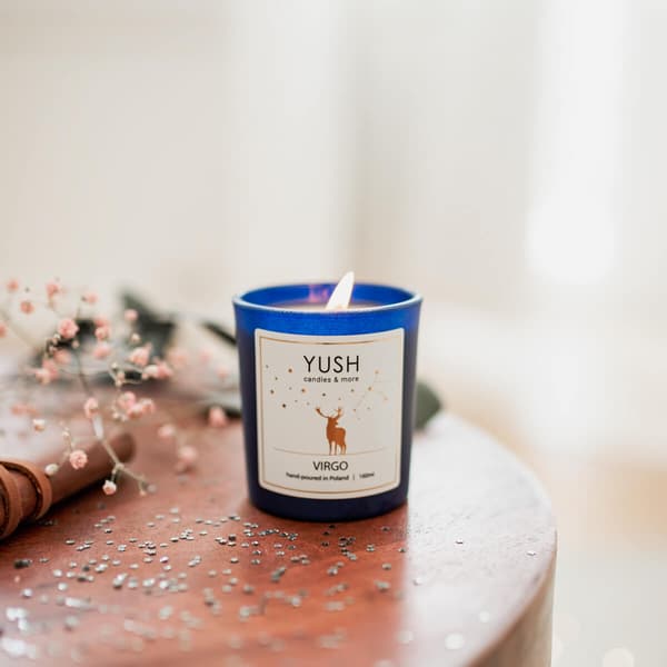 JOMFRU - DUFTET SOJALYS STJERNEKRET JOMFRU MOSKUS JASMIN MANDARIN ROSE