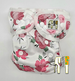 NappiMe Peony Wings slitstarka blöjskydd PUL