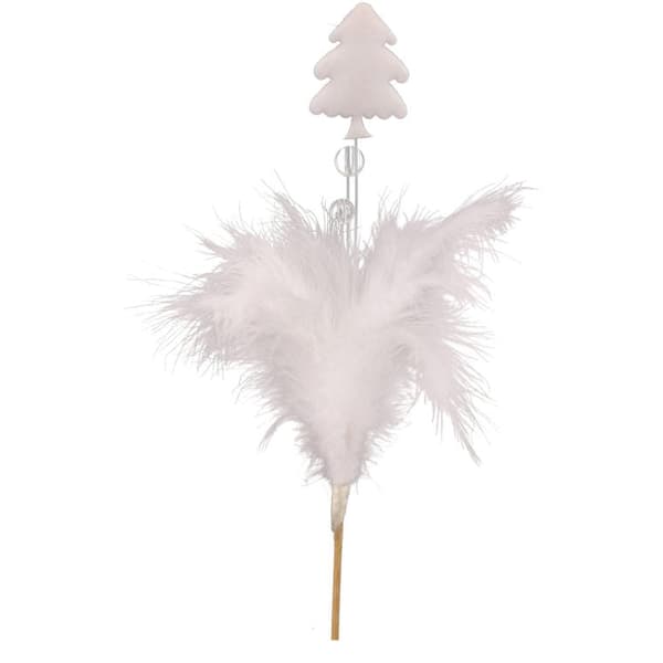 Vit fjäderprydnadsgran - 15 cm spade