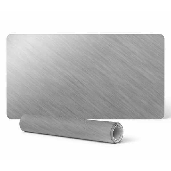 Halkfri skrivebordunderlag metallic tekstur 90x45 cm