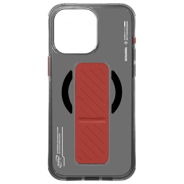 Skinarma Axon MagSafe Stand Cover til iPhone 16 Pro Sort